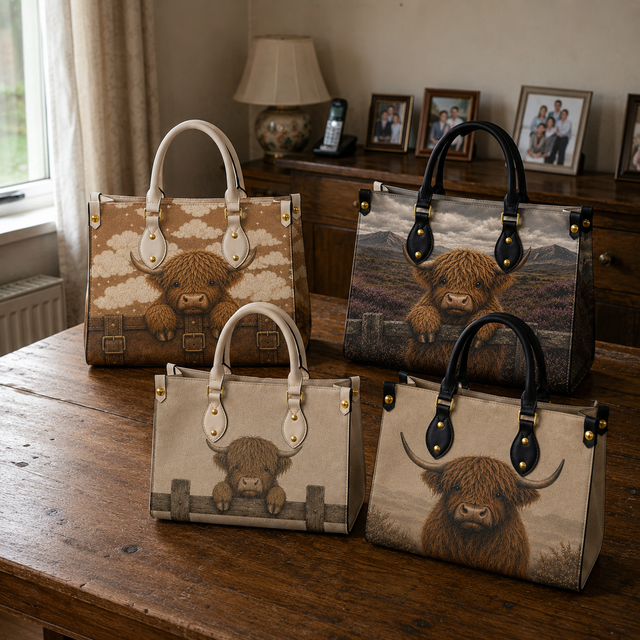 Highland Cow Handbag